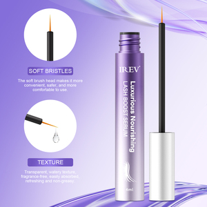Private Label Luxurious Nourishing Lash Boost Serum 4ml Silk Protein Castor Oil Natural Plant Extracts For Eyes OEM Lash Serum - Product Image 3