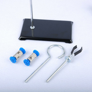 Miniature iron stand, <b>mini</b> iron stand, physics support, square base stand, physical and chemical experiment equipment - Product Image 1
