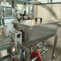 Machine de remplissage de liquides et de pâtes, Machine de remplissage automatique à piston, Machine de remplissage de pâtes