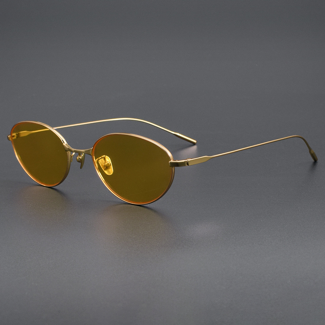 Montatura Oro C1 / Lenti Giallo Chiaro