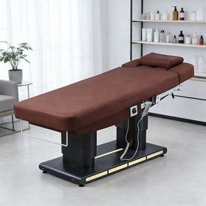 Lit de massage électrique pour clinique esthétique médicale, <span class=keywords><strong>table</strong></span> de traitement multifonctionnelle pour salon de beauté, esthéticienne - Product Image 6