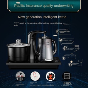 Bouilloire électrique intelligente à ajout automatique d'eau, contrôle de la température de 40 à 100 degrés, capacité de 1,2 L, acier inoxydable 304 - Product Image 1