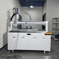 Robot de distribution automatique de colle AB industrielle pour l'assemblage électronique (époxy, polyuréthane)
