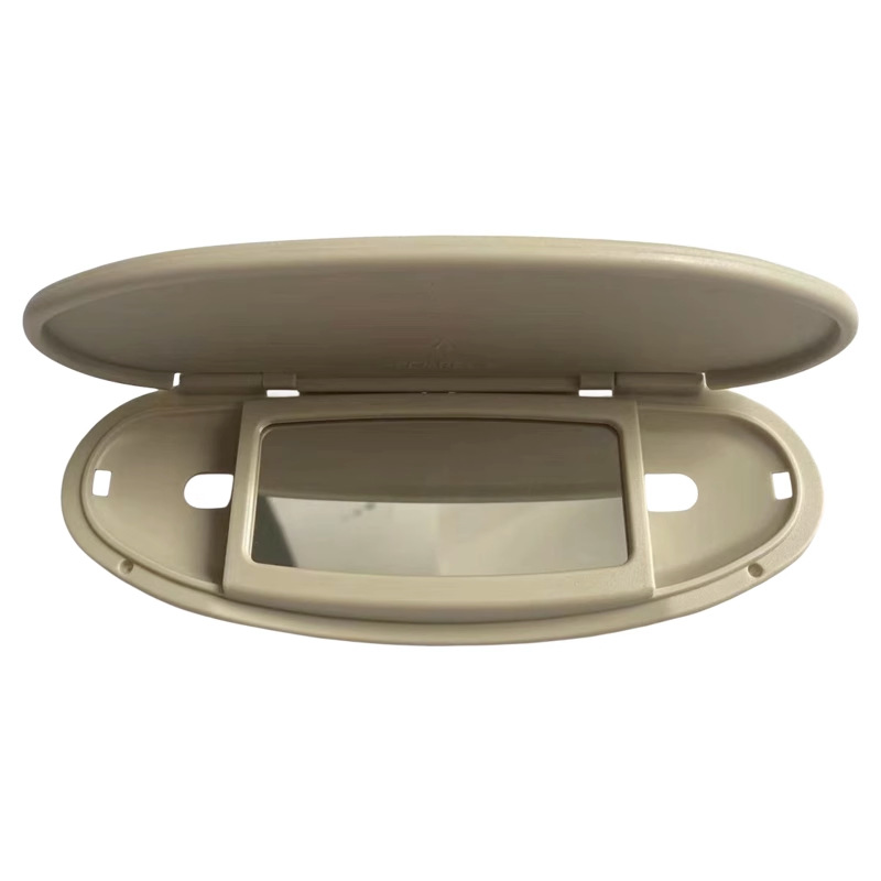 Cache miroir de maquillage beige [sans abat-jour]