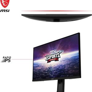 MSI G274QPX, Moniteur de jeu 27 ", 2560X1440 (QHD), IPS rapide, 1ms, 240Hz, Compatible G-Sync, HDR 400, Displayport, Tilt - Product Image 3