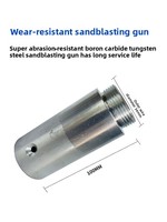Pistolet de sablage à haute pression à pression directe, à succès, avec buse en carbure de bore pour sablage en cabine