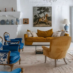 Ensemble de meubles de chambre à coucher de style luxe sur mesure, service de design d'intérieur pour hôtel d'art, hôtel, appartement, villa. - Product Image 4