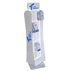 トップセールス製品モバイルアクセサリーディスプレイスタンドカウンター携帯電話充電器ホルダー壁充電器