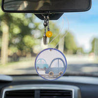 Désodorisant de voiture Portable Style Cool lavande citron Cologne jasmin lys forêt vert pomme aromathérapie papiers pour cadeaux à la maison