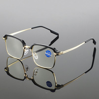 Gafas de Lectura Fotocromáticas con Marco Óptico Rectangular Anti-Luz Azul, con Logotipo Personalizado, Precio Económico 2026