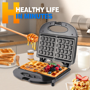 JAMAKY <b>Waffle</b> <b>Maker</b> Electric Double Sided Non Stick Cooking Surface For Home Use - Product Image 5