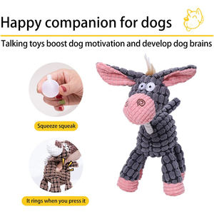 Juguete Masticable para Perros, Diseño de Animales (Burro, Oveja), Resistente y Duradero, Interactivo, con Sonido, Regalo para Mascotas, Venta Caliente de Fábrica - Product Image 2
