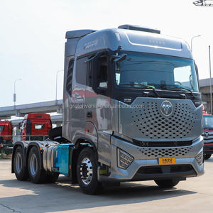 Новый грузовик 6x4, тягач 660 л.с., дизельное топливо, 6 евро, правое рулевое управление, шины Auman Galaxy 10, низкая цена, высокая тяга 40 т - Product Image 2