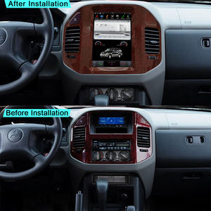 ระบบมัลติมีเดียในรถยนต์ Android พร้อมระบบนำทาง GPS และหน้าจอ CarPlay ขนาด 10.4 นิ้ว สำหรับรถยนต์มิตซูบิชิ ปาเจโร่ V73 ปี 1999-2006 - Product Image 2