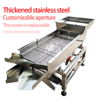 Tamis vibrant linéaire pour le traitement des aliments, machine de classification des poudres et granulés, conception sanitaire, facteur personnalisable
