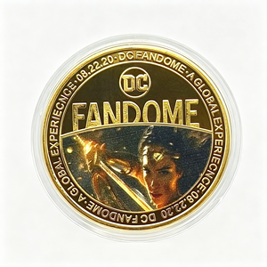 Moneda Conmemorativa Red Lightning Champion 2026: Cinco Poses de Héroes de Películas, Estuche de Hierro Bañado en Oro - Product Image 6