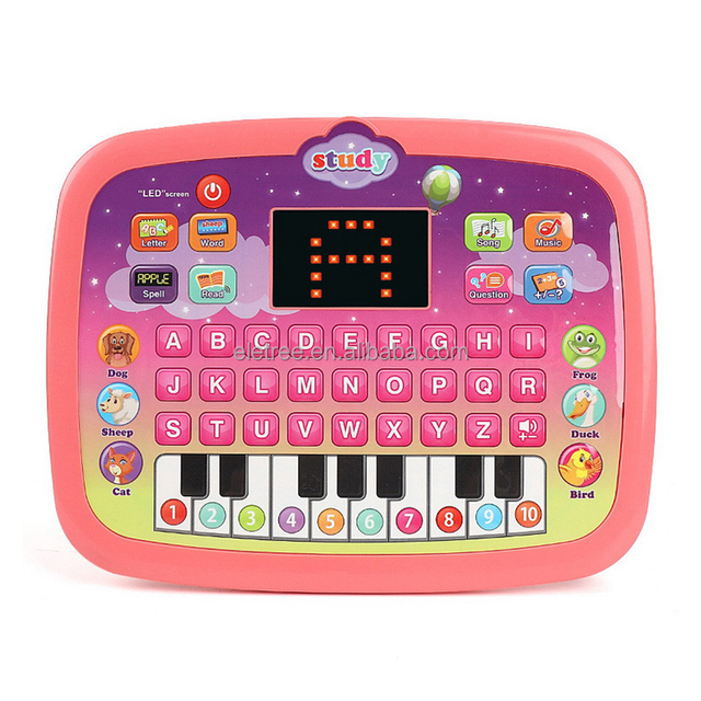 Kids Mini Piano Instruments Keyboard Toy Silicon Rubber Button Interactive Music Learning Tablet Play Pad for Learning