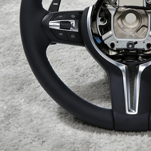 Volante Deportivo <span class=keywords><strong>de</strong></span> Cuero con LED Negro para BMW M3 M4 M5 F23 F20 F22 F25 F26 F30 F32 F35 F34 F36 F82 F10 F12 F15 F16 F18 E87 E90 E71 - Product Image 5