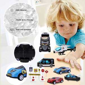 Juego de Transporte con 12 Vehículos de Metal Fundido a Presión, Camiones y Coches, Regalo Ideal para Niños de 3 a 7 Años - Product Image 4