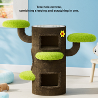 Rascador para Gatos de Sisal Multicapa Moderno de Alta Calidad, Torre para Gatos Moderna con Poste Rascador, Marco para Trepar