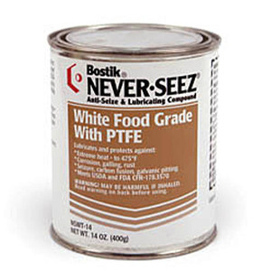 Bostik Never-Seez White Food Grade Grease With PTFE 14 Oz For Stainless Steel Fittings - Product Image 5