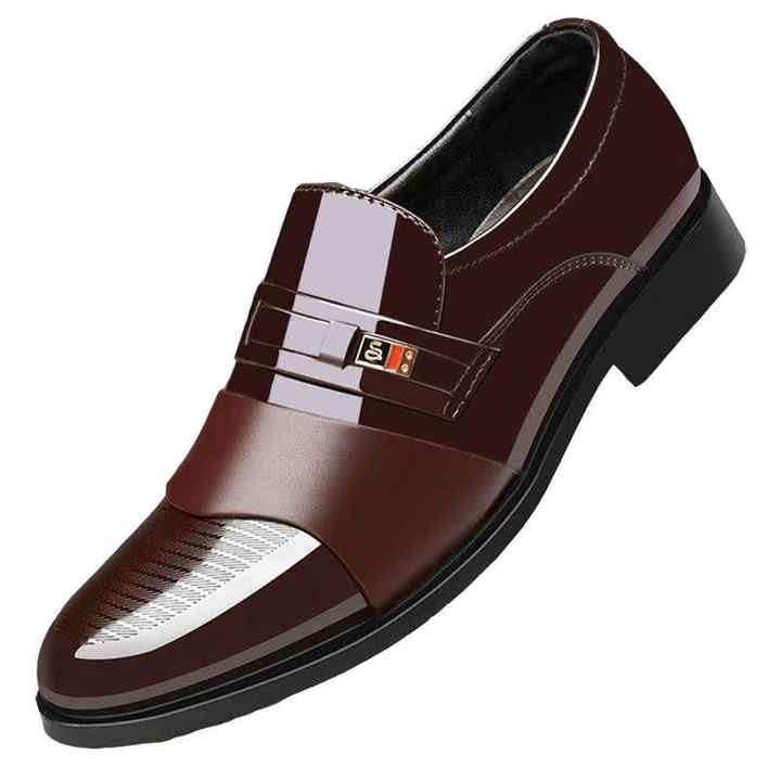 Fashion Cowhide Casual Loafers Men Business Shoe Office Shoe for Men Genuine Leather Shoe for Men