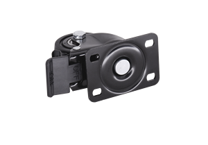 Leve <span class=keywords><strong>3</strong></span> polegadas <span class=keywords><strong>Caster</strong></span> preto para luz Industrial <span class=keywords><strong>Caster</strong></span> Wheels - Product Image 3