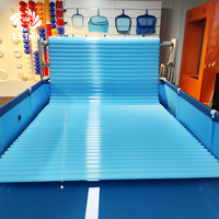 Couverture de sécurité automatique pour piscine Water Crown, fournie par le fabricant, imperméable, résistante aux UV, certifiée CE RoHS, pour piscines pour enfants et spas.