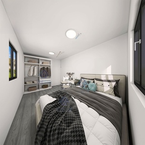 Grande Maison Conteneur Préfabriquée <span class=keywords><strong>de</strong></span> Luxe Extensible 2 3 4 Chambres à Coucher Maison Modulaire Préfabriquée <span class=keywords><strong>en</strong></span> Vente Annexe Modulaire - Product Image 6