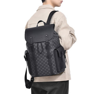 Mochila de Diseñador de Lujo para Mujer y Hombre, Bolso de Viaje de Cuero Real de Alta Gama, Mochila Escolar, Bolsos de Estilo de Diseñador - Product Image 1