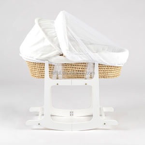 Cesta Moisés de Madera con Mosquitera para Bebé, 1 Año, para Recién Nacidos, Cuna para Dormir, Dormitorio, Sala de Estar, Diseño Moderno - Product Image 2