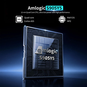 Nuovo Arrivo X96 NEX S905Y5 Lettore Multimediale 4K HD, WIFI6 2.4G 5G, AV1, Box TV Smart OTT di Alta Qualità con Sistema Operativo Android 14 - Product Image 2