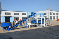 QT4-18 Usine vente full auto Matériaux de Construction briques machines de fabrication pierre boue béton brique machine Ciment btc brique machine