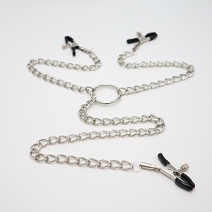 L'usine de jouets sexuels fabrique et personnalise des dispositifs d'entraînement et de tortion, des pinces à trois têtes en métal, des pinces à tétons SM, des pinces clitoridiennes. - Product Image 3