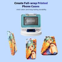 Máquina de Prensa de Calor 3D por Sublimación Comercial con Control Digital para Impresión de Carcasas de Teléfono con Diseño de Succión al Vacío de Molde Universal