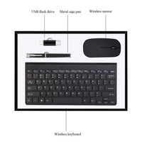 Ensemble clavier et souris sans fil, coffret cadeau pour la petite entreprise, idées de cadeaux promotionnels pour les collègues