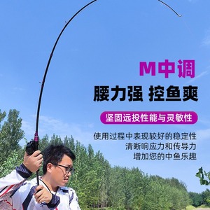 Purple Lure Rod Set Carbon Fiber Long Casting Reel Snakehead Fishing Beginner Kit - Product Image 3