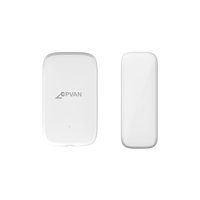 Détecteur de porte/fenêtre Tuya sans fil, magnétique, Zigbee 3.0, alarme, pour sécurité de maison