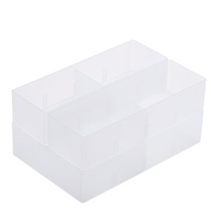 SHIMOYAMA Boîte de <span class=keywords><strong>rangement</strong></span> en plastique extensible réglable, petite, organiseur de <span class=keywords><strong>bureau</strong></span>, séparateur pour cuisine, salon - Product Image 6