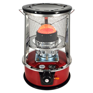 Chauffage d'intérieur portable et efficace 5,3 L avec réservoir triple sécurité, fonction d'éclairage, remplacement facile des mèches - Chauffage au <span class=keywords><strong>kérosène</strong></span> économique - Product Image 1