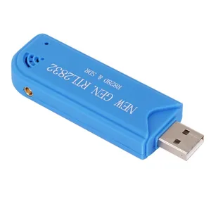ตัวรับสัญญาณทีวี USB 2.0 DAB FM RTL2832U R828D SDR RTL A300U 25MHz-1760MHz