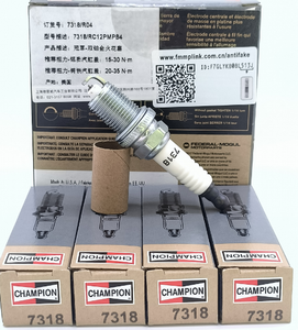 หัวเทียน7318 RC12PMPB4แพลตตินัมสำหรับ Lexus สำหรับ Prius Land Cruiser ทำงานน้ำมันเบนซินของแท้จากอเมริกา - Product Image 3