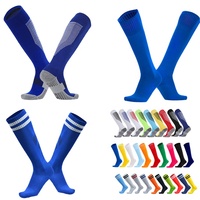 Offre Spéciale Football Chaussettes Chaussettes Personnalisé Logo de Sécurité Classique Long Grip Sports Soccer Football Chaussettes