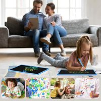 Tablette d'écriture LCD 20 pouces rechargeable en plastique ABS, portable, pour gribouillage et dessin, pour la maison, le bureau, la voiture, OEM ODM