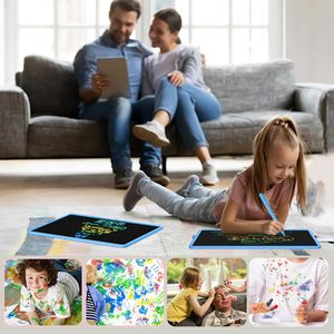 Tableta <span class=keywords><strong>de</strong></span> Escritura LCD Recargable <span class=keywords><strong>de</strong></span> 20 Pulgadas, Portátil, <span class=keywords><strong>de</strong></span> ABS, para Dibujar y Garabatear, para Niños, Estudiantes, Hogar, Oficina, Auto, OEM/ODM - Product Image 2