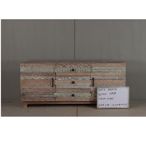 Premium Wooden <b>Sideboard</b> Storage Cabinet Elegant Furniture <b>for</b> Living Room Dining Space and Home Decor - Product Image 2