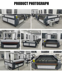 티셔츠 패브릭 자수 패턴 절단 레이저 기계 섬유 천 가죽 CO2 레이저 커터 자동 공급 시스템 - Product Image 5