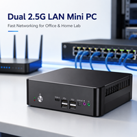 Mini PC haute performance Intel Core I9-9880H 8 cœurs 16 threads Windows 11 Pro DDR4 PCIe 3.0 M.2 SSD pour la maison et le bureau
