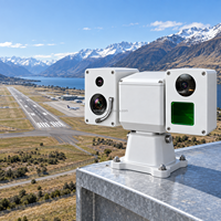 Caméra PTZ de surveillance périmétrique longue portée IP67 pour rampe d'aéroport avec surveillance thermique