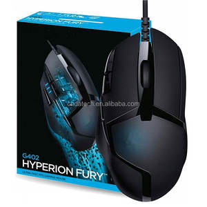 Mouse da Gaming G402 Hyperion Fury FPS, Mouse Ottico Ultra Veloce USB Cablato per Computer <span class=keywords><strong>e</strong></span> Laptop - Product Image 1